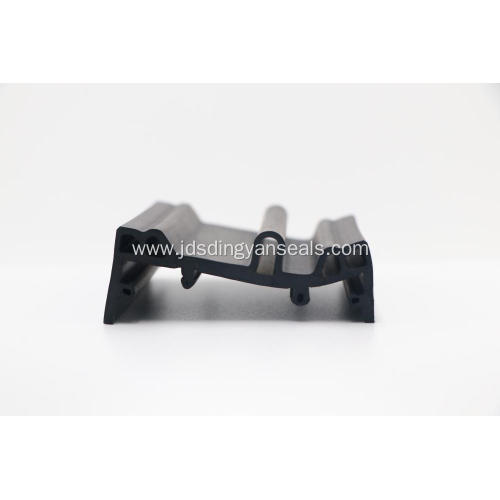 Transportation railway door and window rubber sealing strip